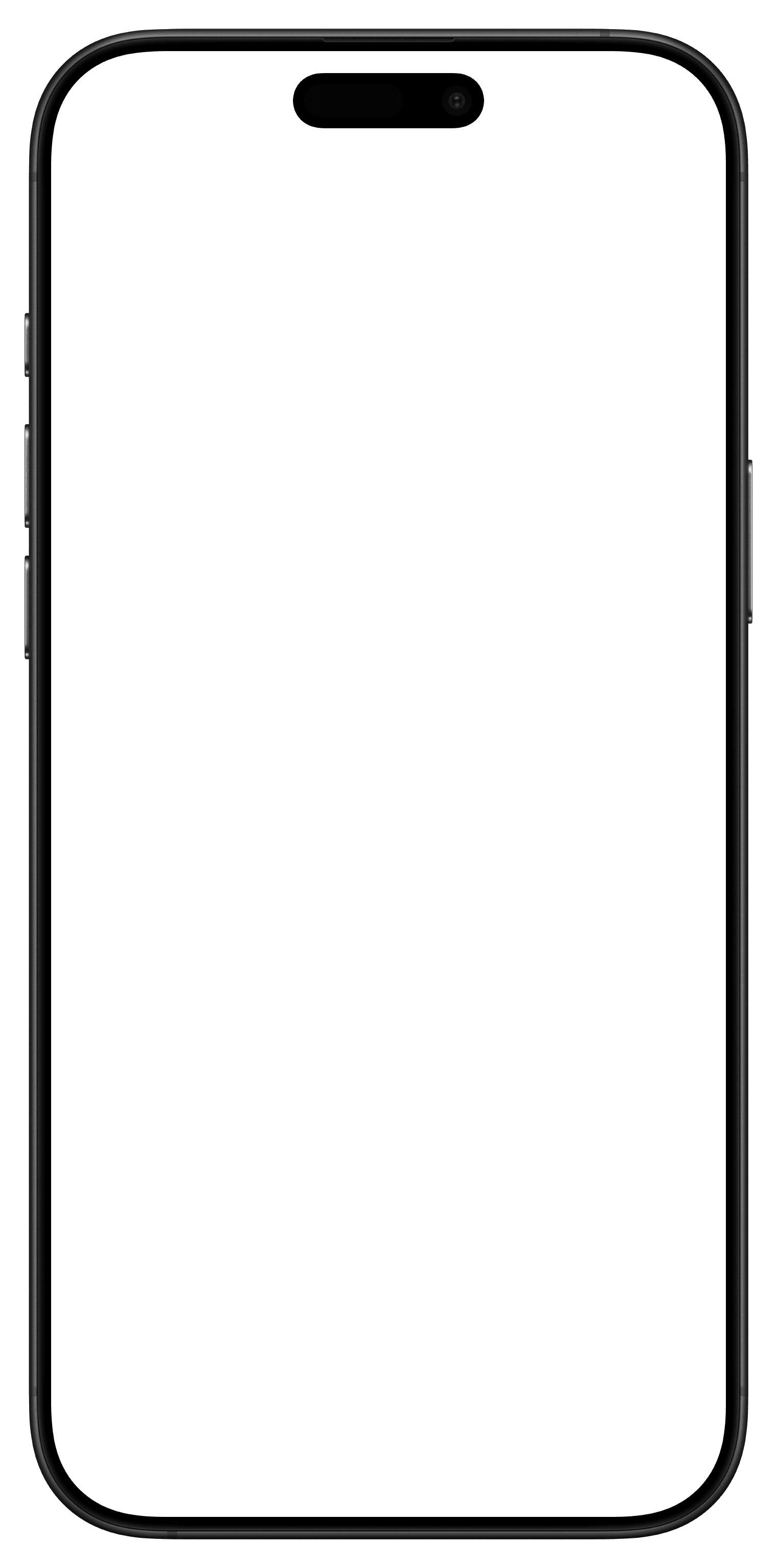 iPhone mockup frame